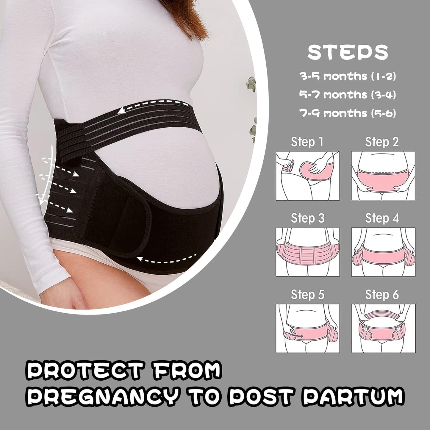 TheNurturely™ BellyEase Maternity Band