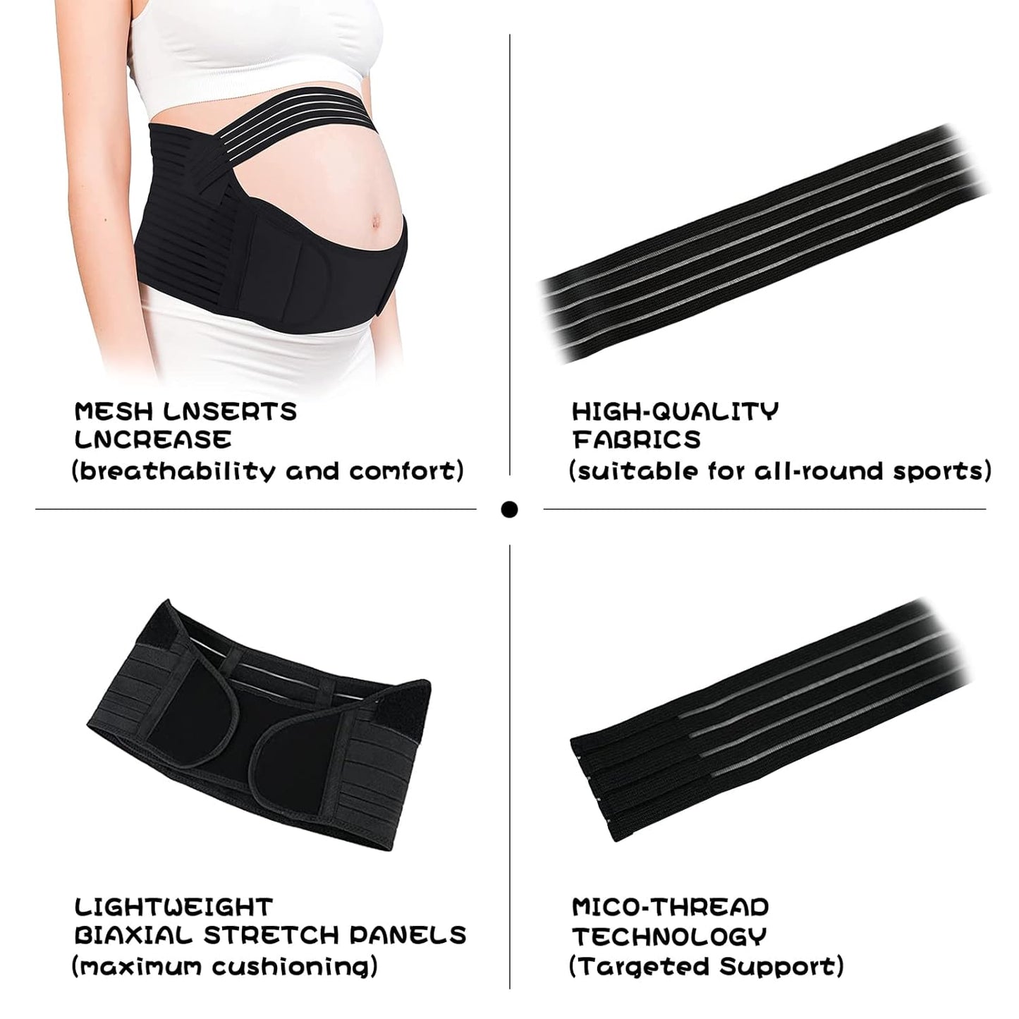 TheNurturely™ BellyEase Maternity Band