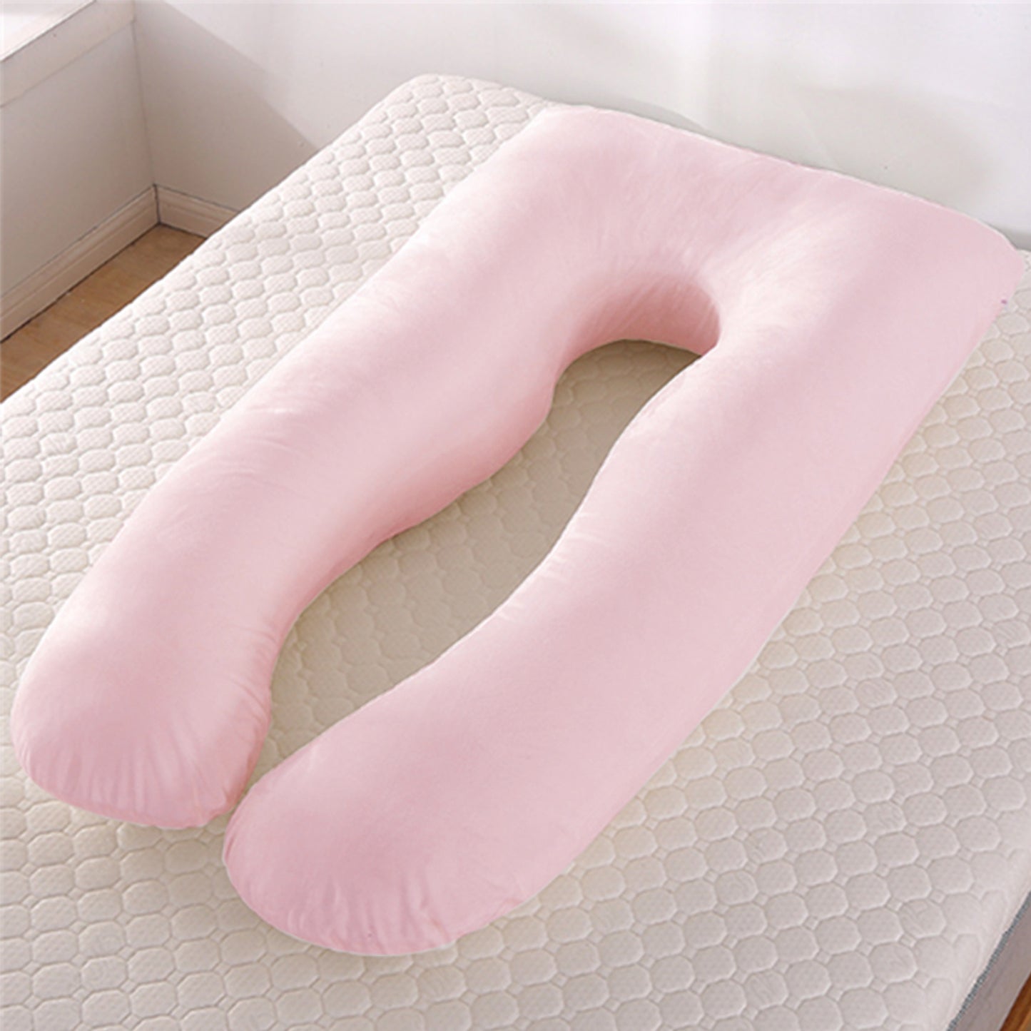 TheNurturely™ Cool Comfort U-Shaped Pregnancy Pillow