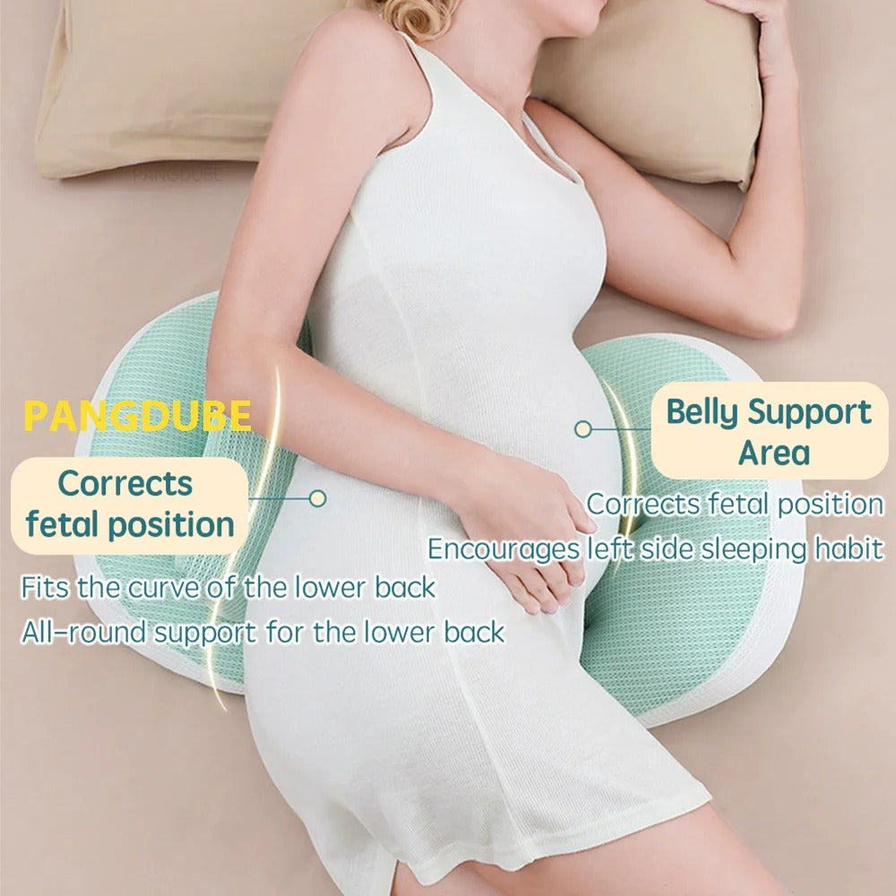 TheNurturely™ Pregnancy Pillow — Comfort That Supports You