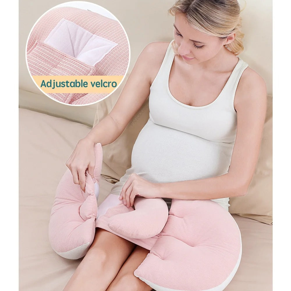 TheNurturely™ Pregnancy Pillow — Comfort That Supports You