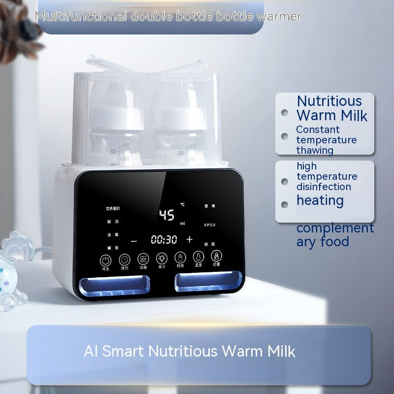 The Nurturely™ Smart Milk Warmer & Bottle Sterilizer