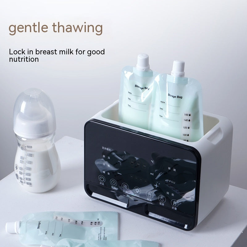 The Nurturely™ Smart Milk Warmer & Bottle Sterilizer