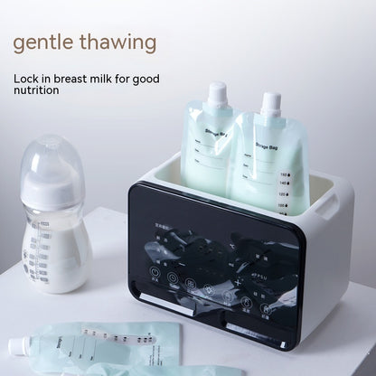 The Nurturely™ Smart Milk Warmer & Bottle Sterilizer