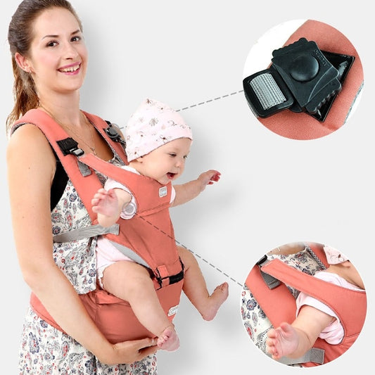 TheNurturely™ Multifunctional Baby Carrier & Waist Stool